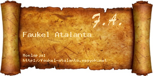Faukel Atalanta névjegykártya